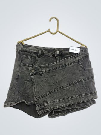 NMS-8202 Grauer Denim-Rock