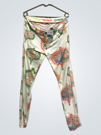 Desigual bedruckte Jeans