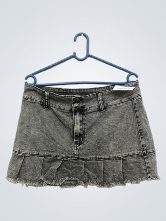 Denim Minirock mit Sternen