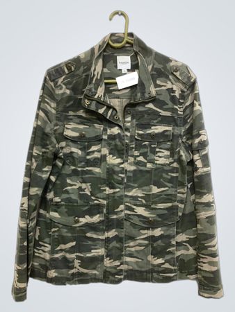 Kensie Camouflage Utility Jacket