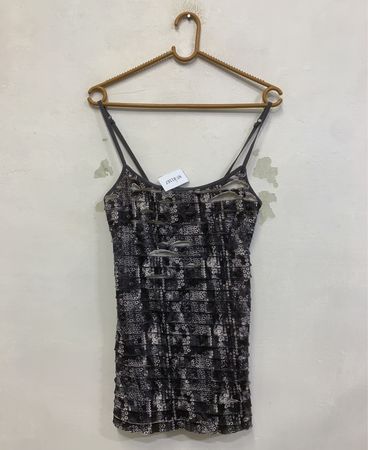Energie Spaghetti Strap Mini Dress