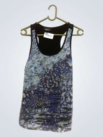 IZ Byer Pailletten-Trägershirt