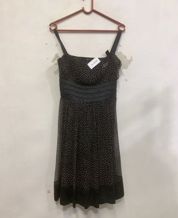 Liu Jo Schwarzes Pünktchen Kleid