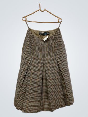 SEDA MODELL Damen Karierter Midi Rock Größe 44