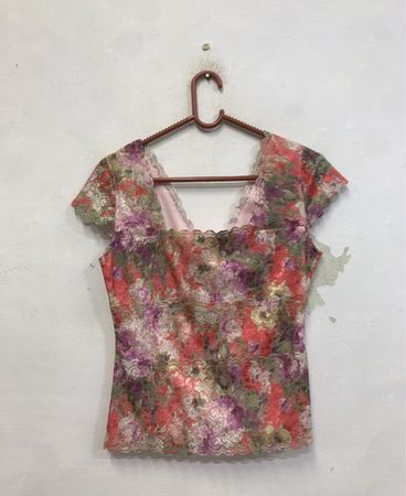 Joseph Ribkoff Floral Lace Top