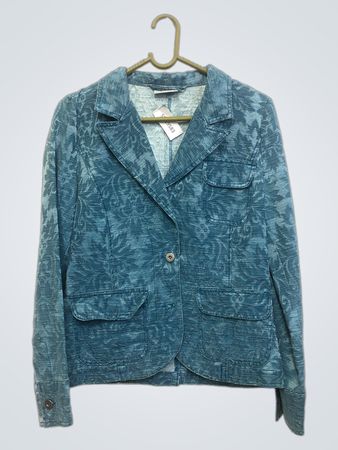 myOwn Blau Muster Blazer
