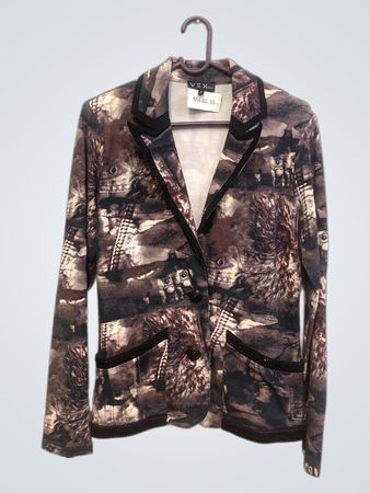 VEX & CO Damen Bedruckter Blazer