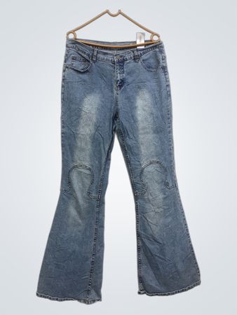 Blue Flare Jeans