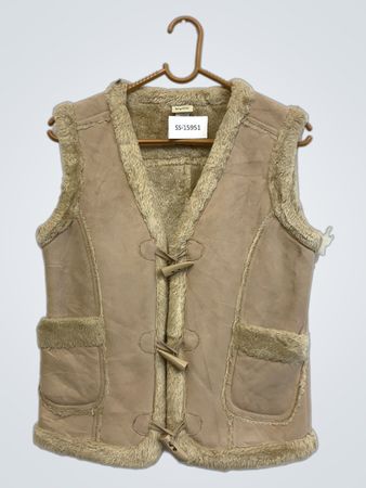 Kylie Suede und Shearling Weste