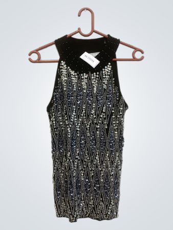 ZEVA SS-23133 Verziertes ärmelloses Top