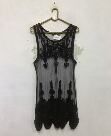 Pretty Angel Schwarzes Spitzen-Top SS-19395