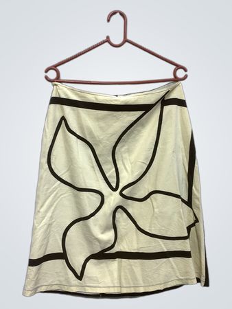 Nanso Rock mit grafischem Print