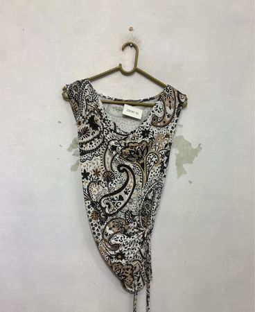 Orsay Paisley Print Cowl Neck Top