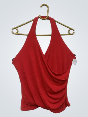 Rotes Trägershirt