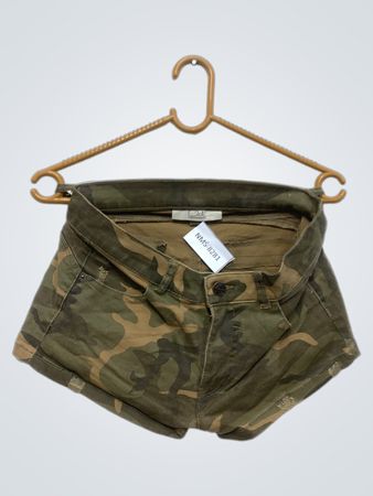 Clockhouse Camouflage Denim Shorts