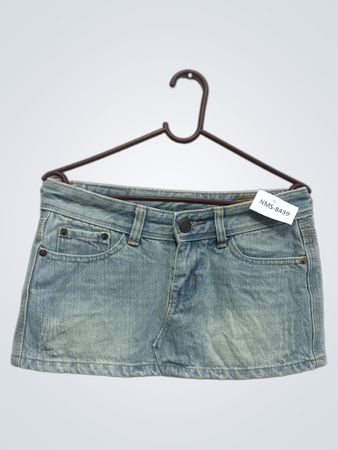 D&G Light Wash Denim Minirock