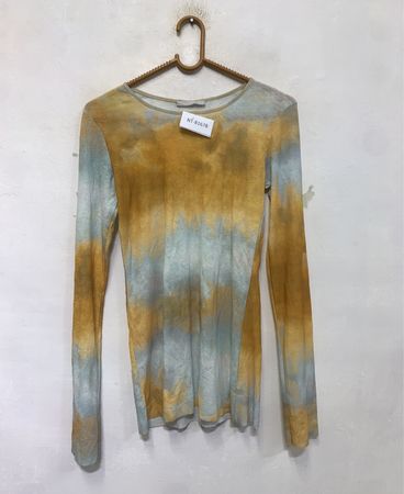 Zara Tie-Dye Langarmshirt
