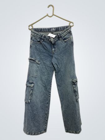 Blue Cargo Jeans
