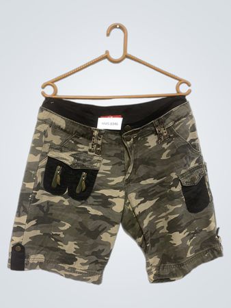 GR Collection Camouflage Cargo-Shorts