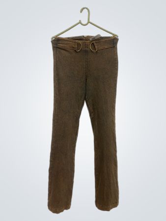 Derek Heart Brown Flared Pants