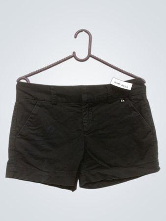 Calvin Klein Damen Schwarze Chino Shorts