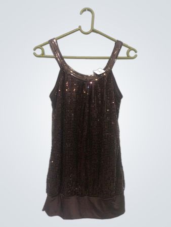 Pailletten Tanktop