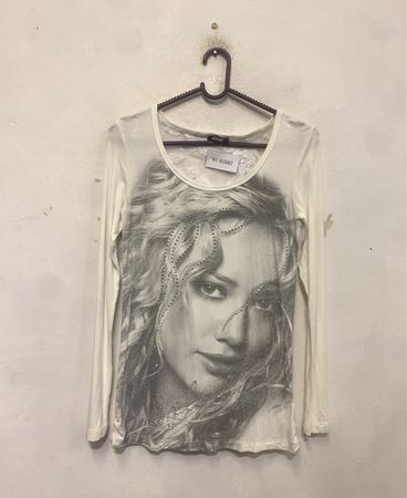 BERGE Damen Langarmspitzen-Rosen-Back-T-Shirt