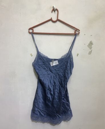 Intimissimi Blue Lace Trim Camisole