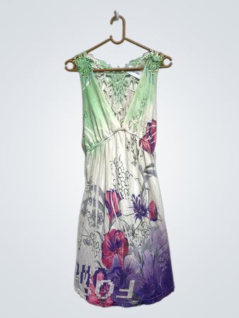 Damen Kleid mit Blumenmuster