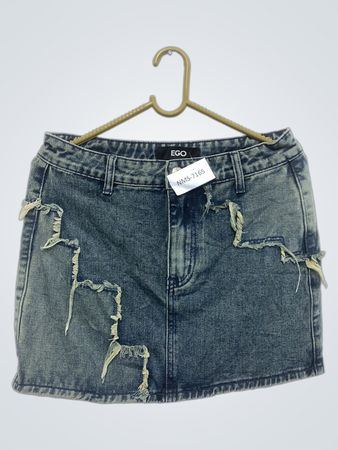 EGO Distressed Denim Minirock