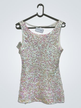 Pailletten Tanktop