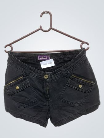 Hooch Damen schwarze Cargo-Shorts NMS-8235