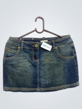Pinko Denim Minirock mit Pailletten