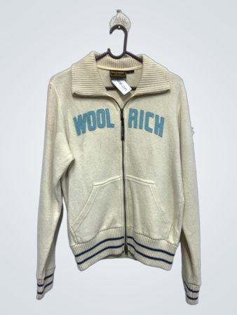 Woolrich John Rich & Bros. Est. 1830 Woolrich Woolen Mills Penn. Zip-Up-Pullover