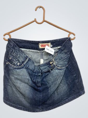 PLEASE Denim Minirock