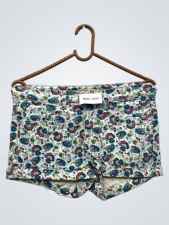 SPRINGFIELD Jeans mit Blumenmuster Shorts