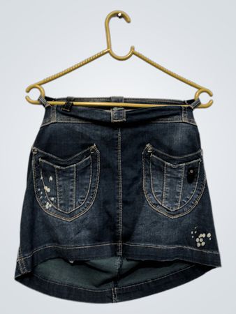 Mini-Jeansrock