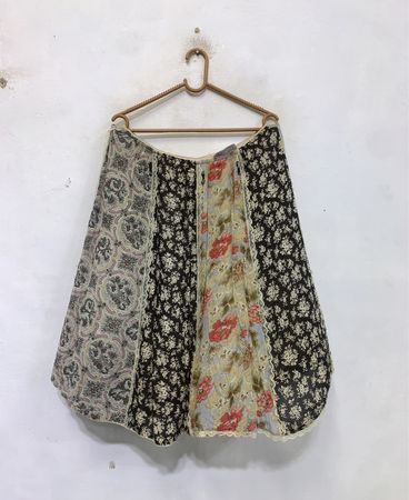 IN.TWO Patchwork Floral Maxi Rock