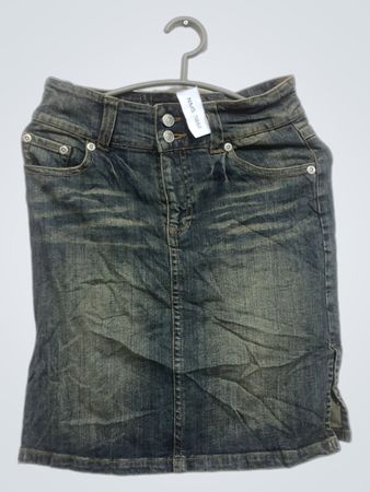 Marcelo Indulgence Denimrock mit Kreuzverzierung