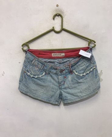 SHANYBLE JEANS Damen Denim Shorts