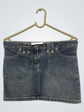 Jeans-Minirock