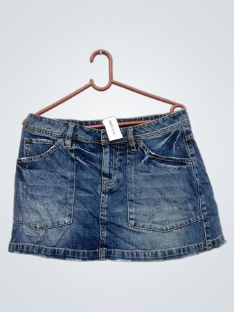 Jeans-Minirock