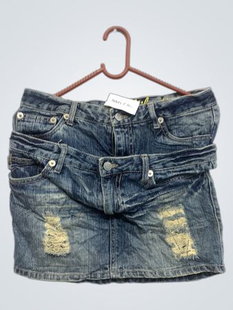 Sunny Denim Minirock