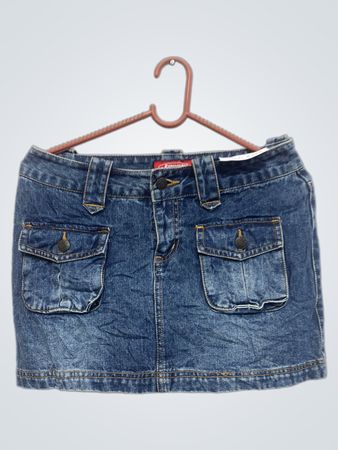 Jassie Super Casuals Denim Mini Rock