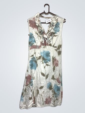 Fiver ärmelloses Kleid mit Blumenmuster