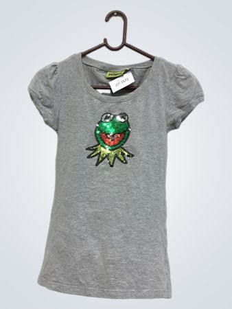 Das Muppets Kermit Pailletten T-Shirt