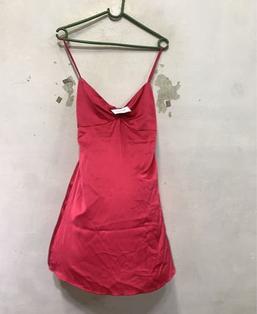Stradivarius Pink Slip Dress