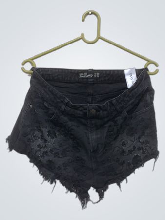 Jennifer Wir sind Denim Schwarze Shorts