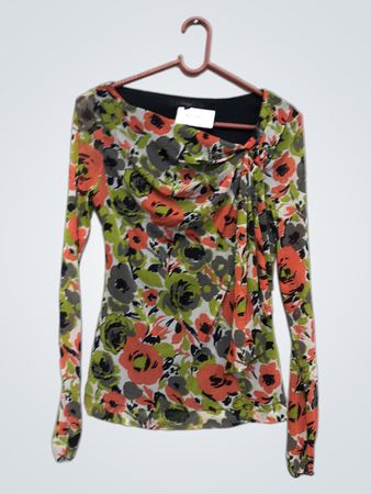 Coast Floral Print Langarmshirt