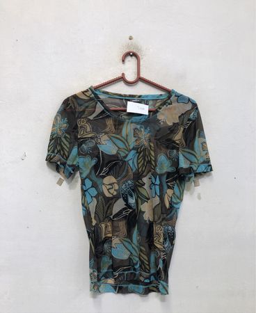 Mexx Sheer Floral Print Top